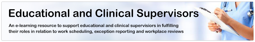 Educational and Clinical Supervisors_banner