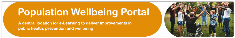 Population Wellbeing Portal Banner