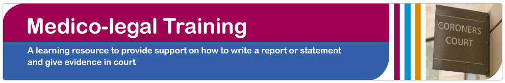 medico legal report writing course uk