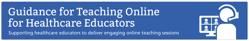 Guidance for Teaching Online