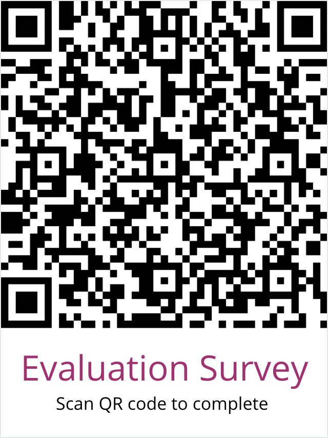 Evaluation Survey QR code
