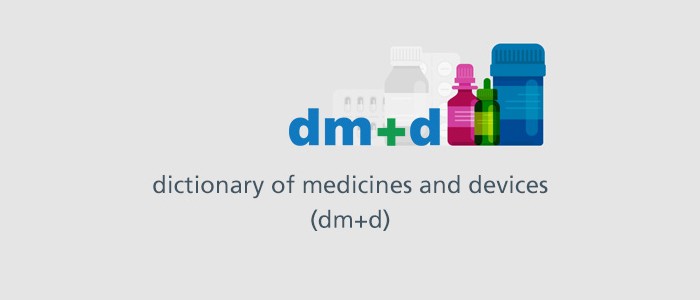 dictionary of medicines and devices programme