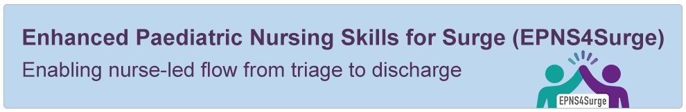 Enhanced Paediatric Nursing Skills for Surge_Banner