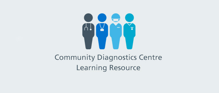 New Community Diagnostic Learning Resource elearning programme