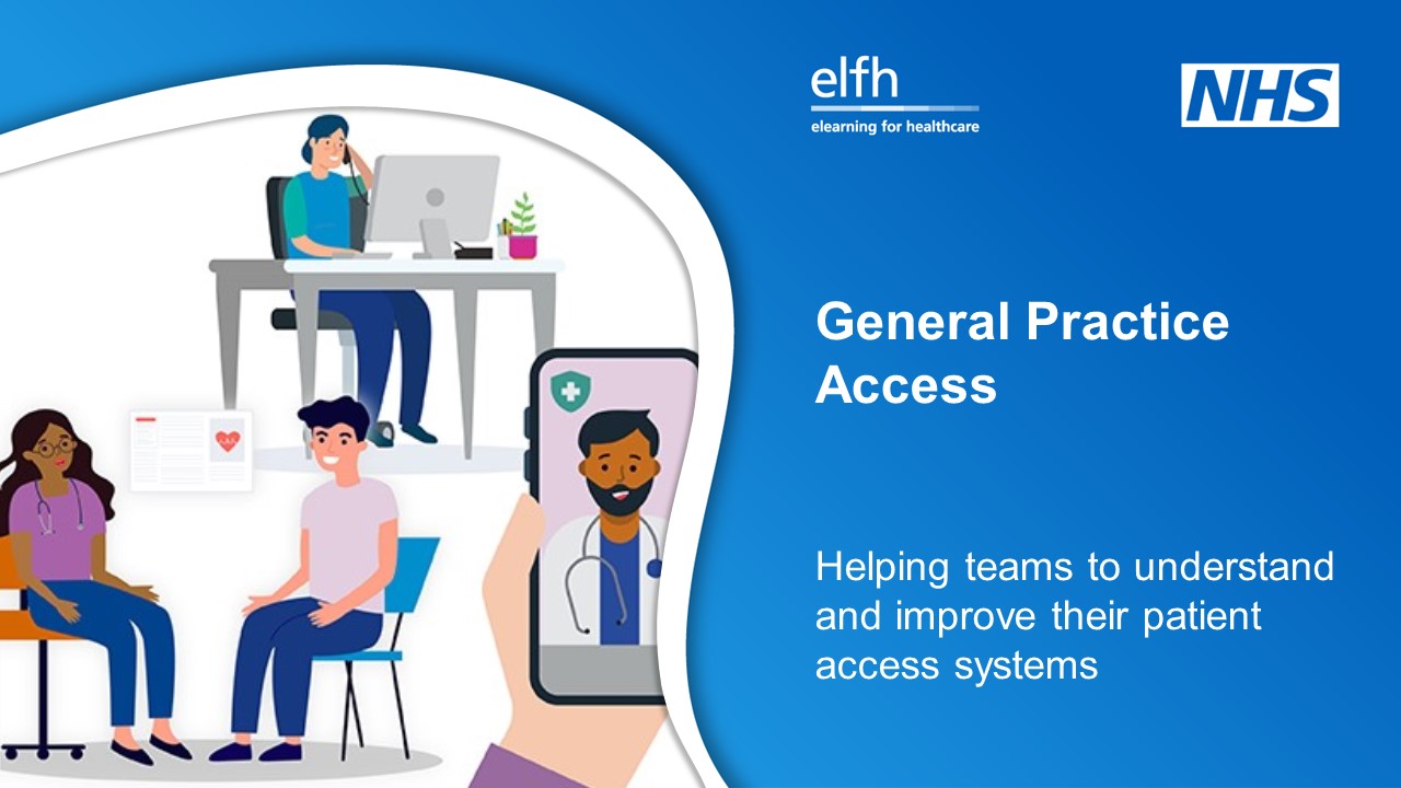 New NHS elearning programme supports improved patient access to general practice