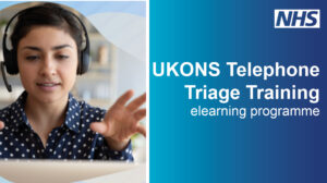 UKONS Telephone triage training image
